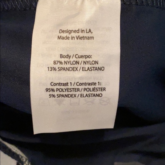 NWT Blue Workout Set - Picture 3 of 3